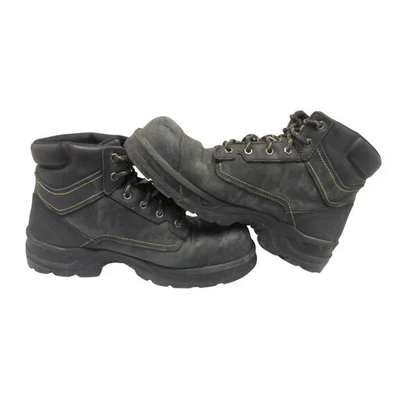 Dakota Men's 6'' 877 Steel Toe Steel Plate Work Boots Black Size 11M - Picture 7 of 9